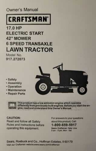 craftsman riding lawn mower lt1000 owners manual