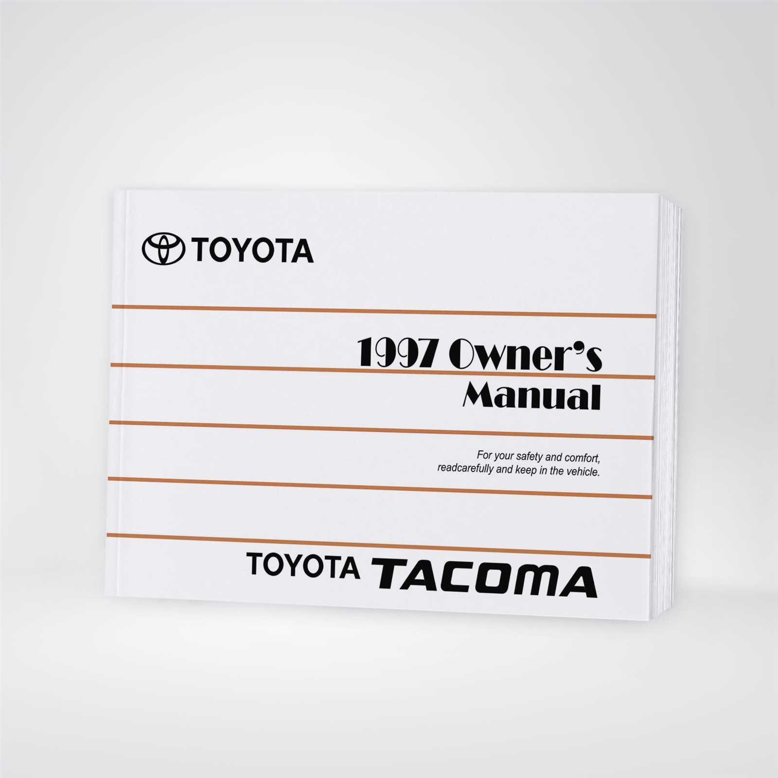 2007 toyota tacoma owners manual