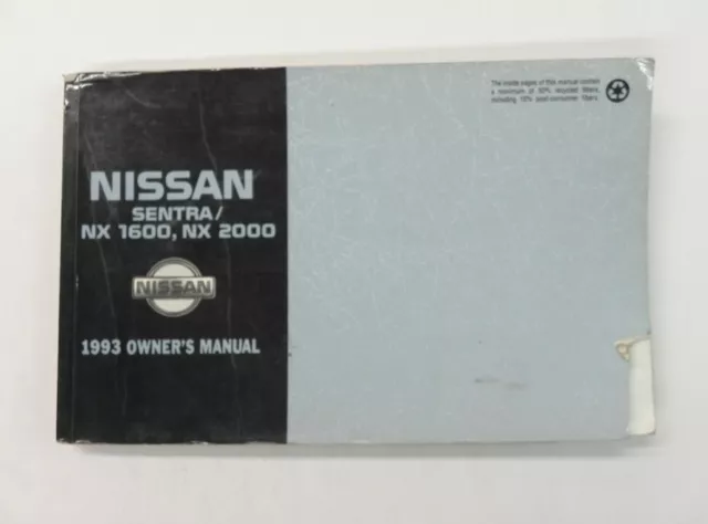 owners manual nissan sentra