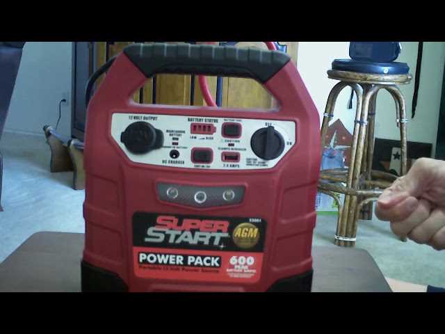 super start power pack owners manual