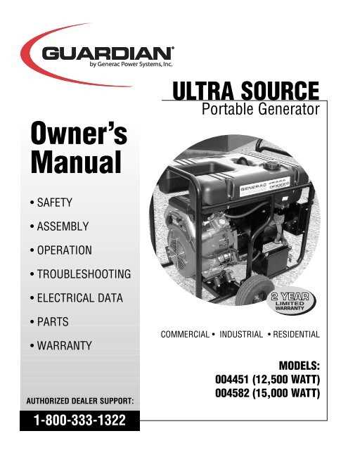 generac 36 kw owners manual