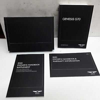 2022 genesis g70 owners manual