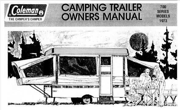 1990 coleman pop up camper owners manual