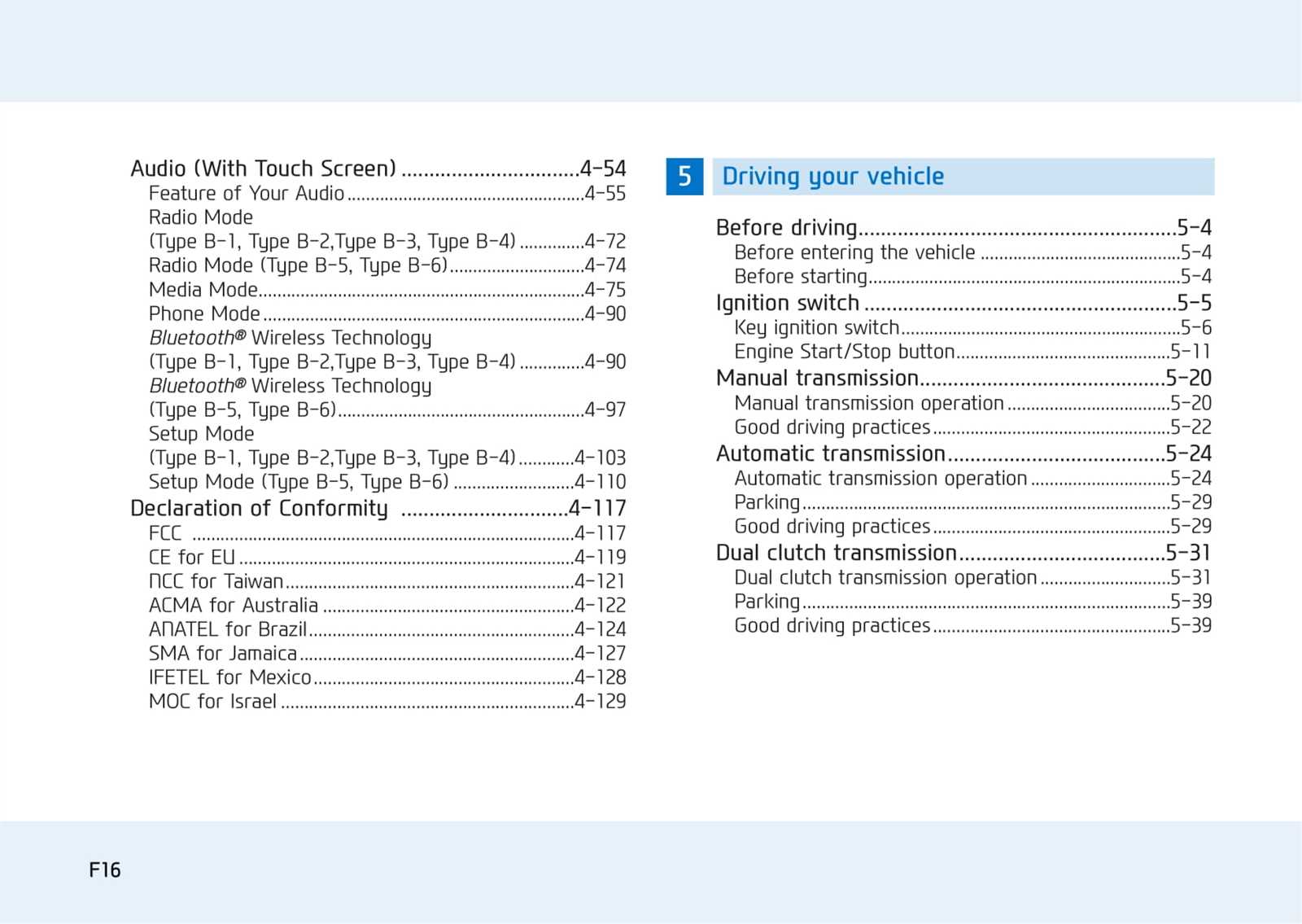 2016 hyundai elantra owners manual