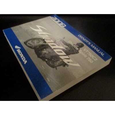 2008 honda shadow spirit 750 owners manual