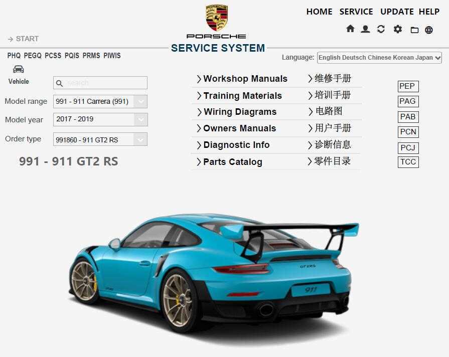 porsche 991.1 owners manual