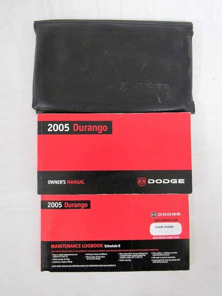 05 dodge durango owners manual