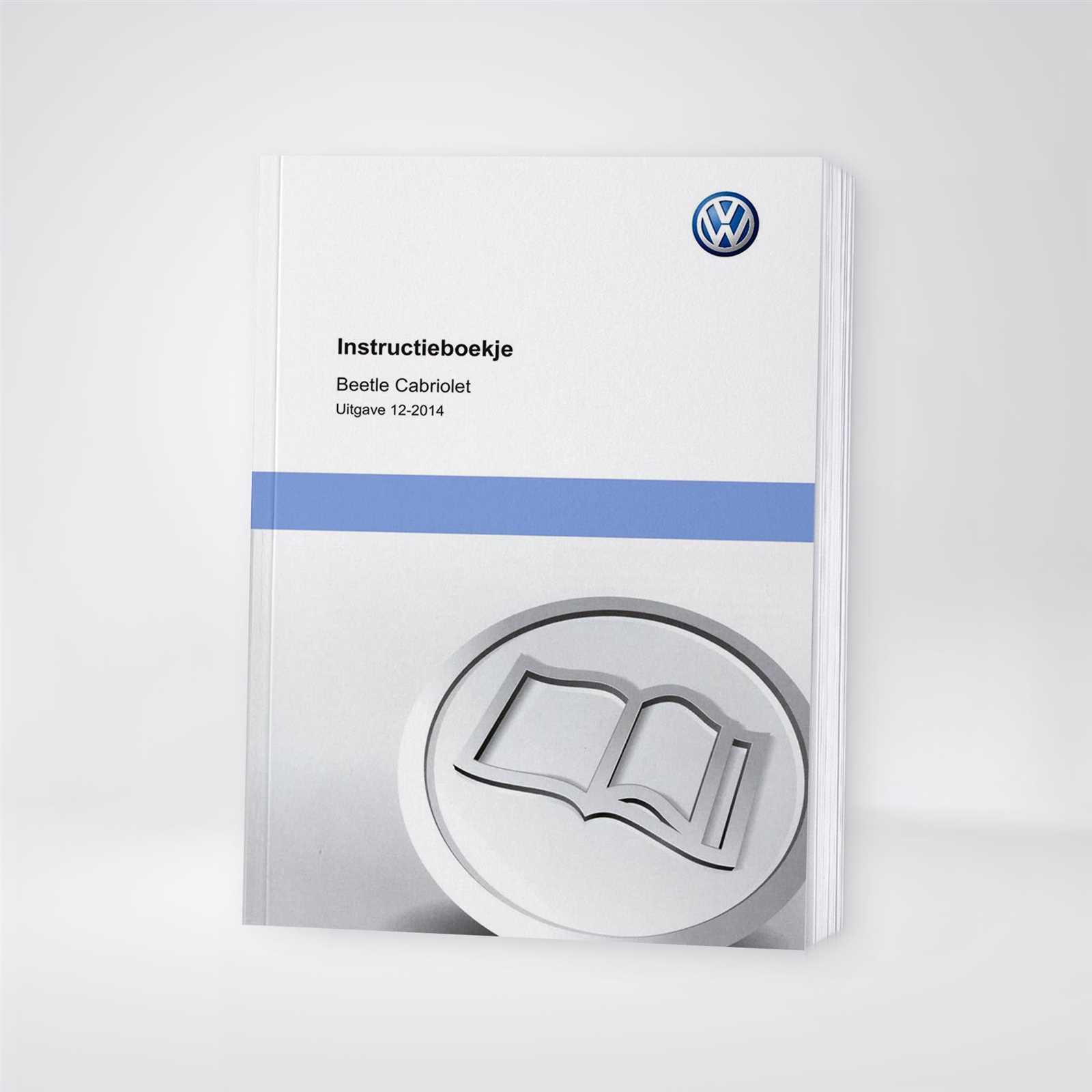 2016 vw beetle owners manual