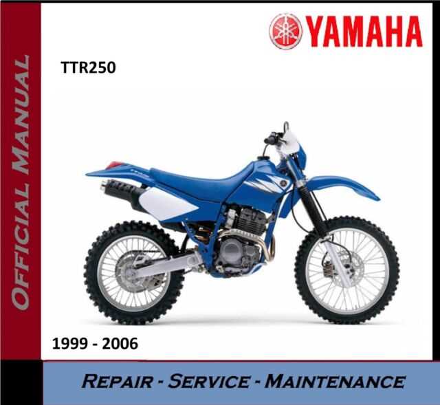 yamaha ttr 250 owners manual