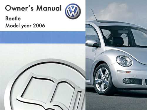 2006 volkswagen beetle owners manual