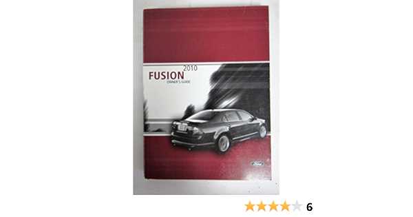 2010 ford fusion hybrid owners manual