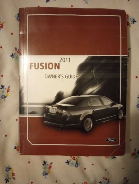 2011 ford fusion owners manual