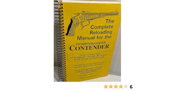 thompson center contender owners manual