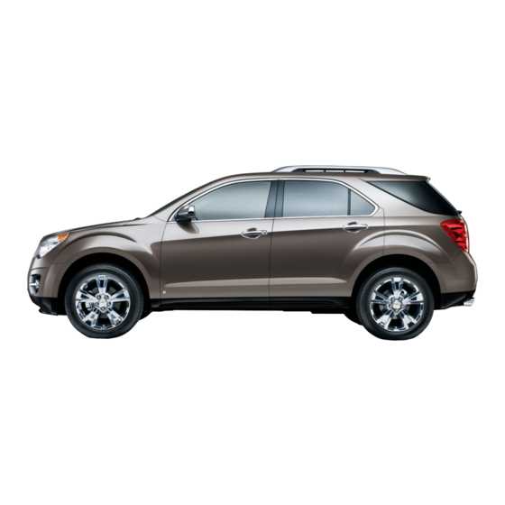 2010 chevrolet equinox owners manual