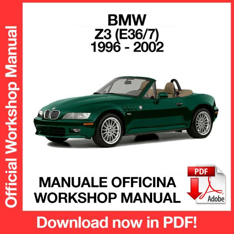 1996 bmw z3 owners manual