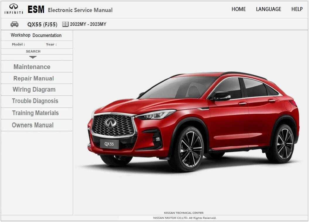 2022 qx60 owners manual