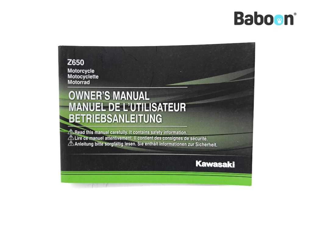 kawasaki motorcycle owners manual