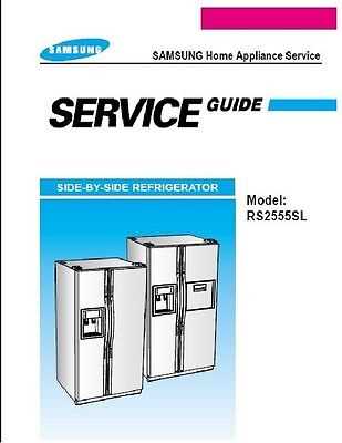 owners manual for samsung refrigerator