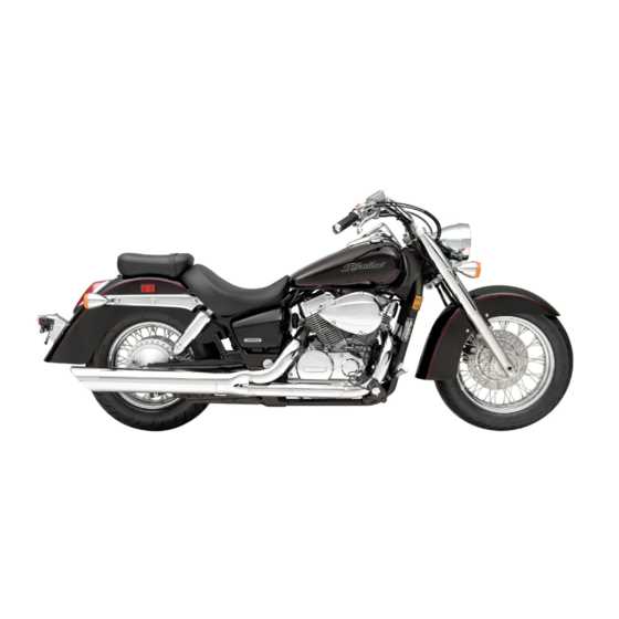 2007 honda shadow spirit 750 c2 owners manual