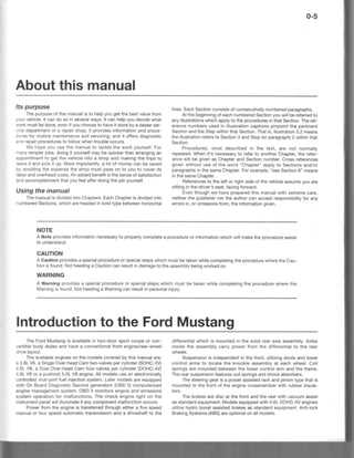 95 mustang owners manual