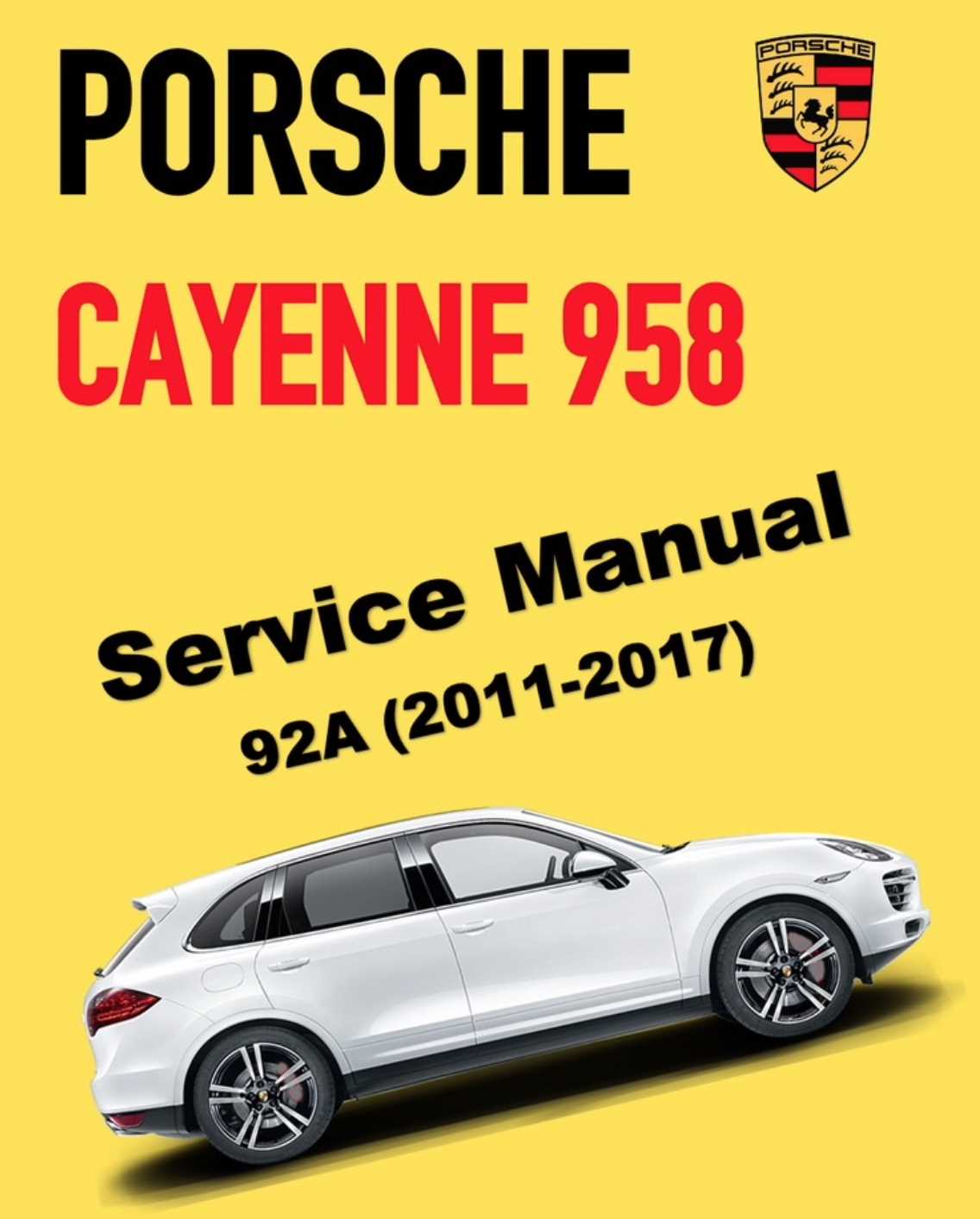 2011 porsche cayenne owners manual