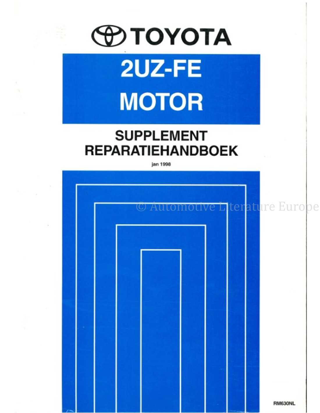 1998 toyota camry owners manual