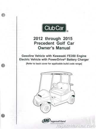 2015 golf owners manual