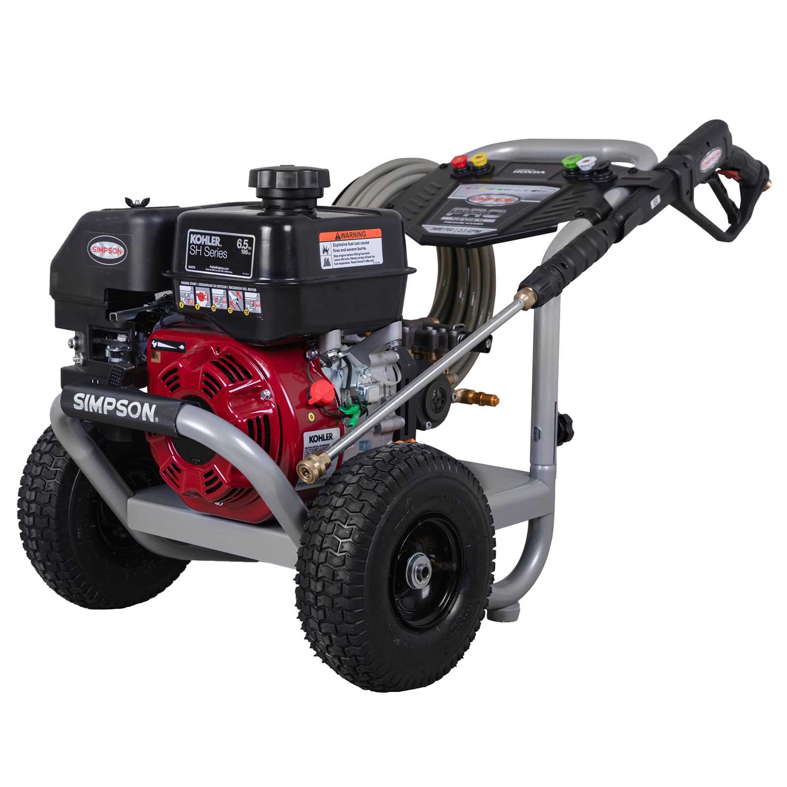 simpson 3000 psi pressure washer engine owners manual