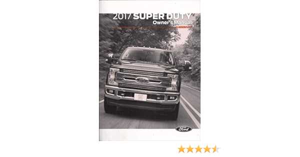 2017 f550 owners manual