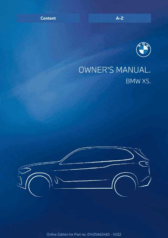 bmw x5 45e owners manual