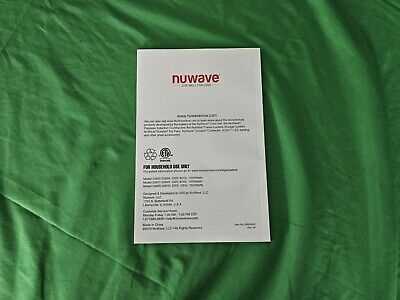 nuwave oven owners manual