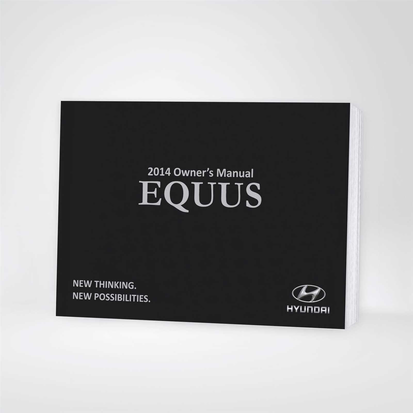 2014 hyundai equus owners manual