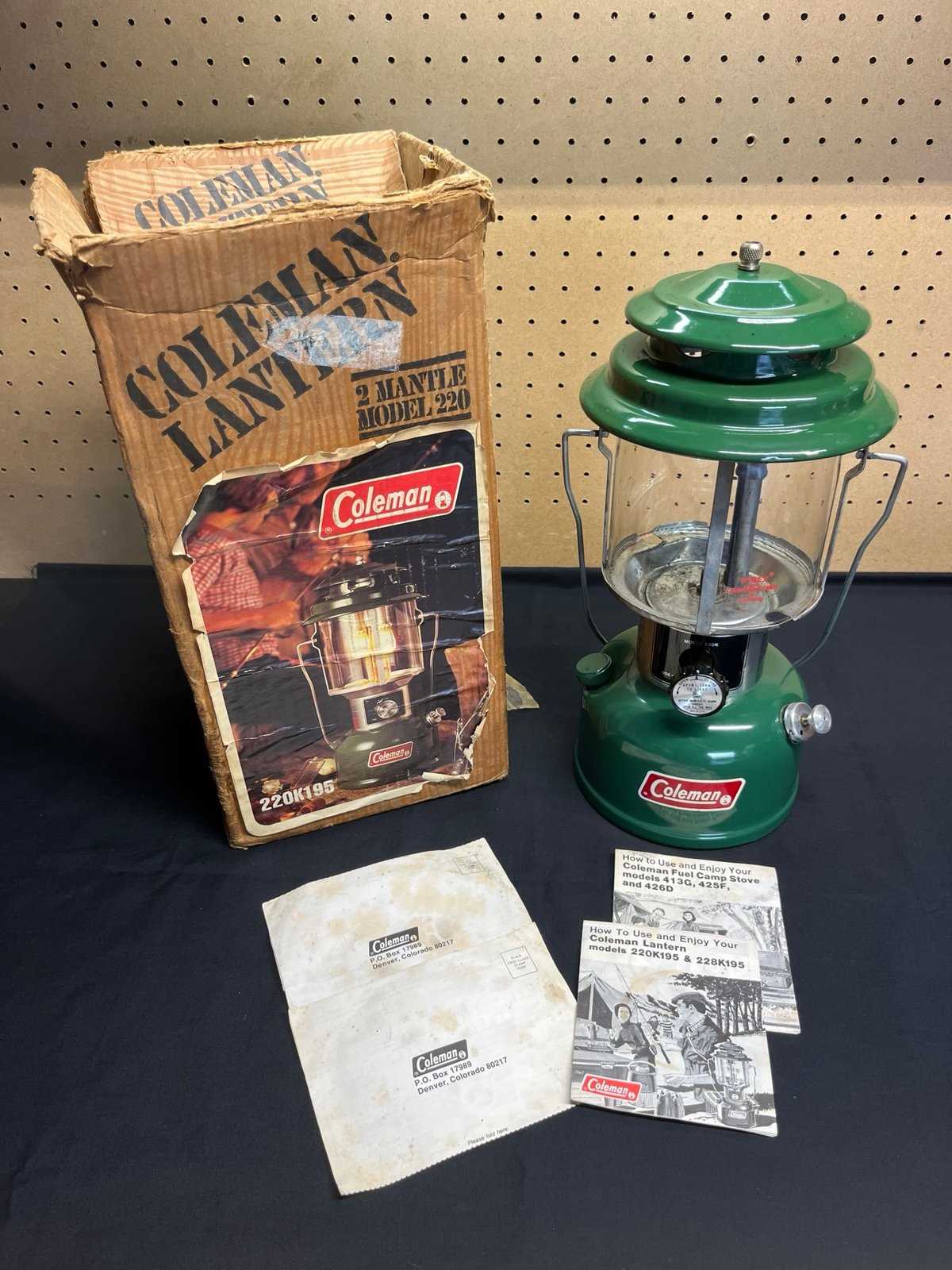 coleman lantern owners manual