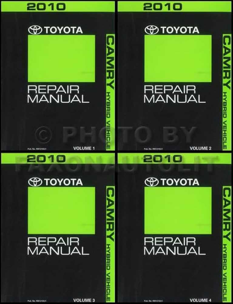 2010 toyota camry hybrid owners manual