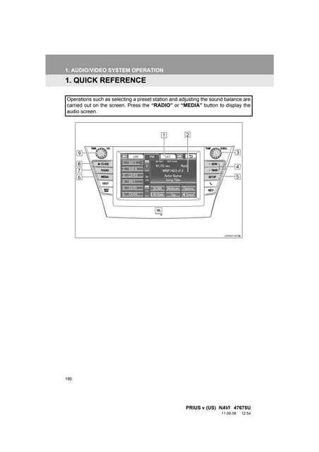 2012 prius v owners manual