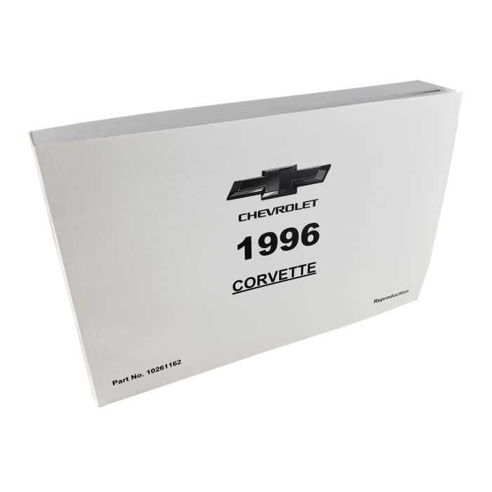 1996 corvette owners manual