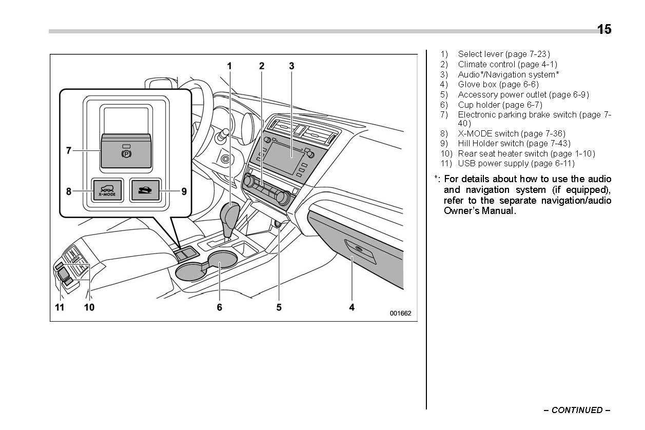 2019 subaru outback owners manual