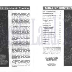 1998 lincoln continental owners manual