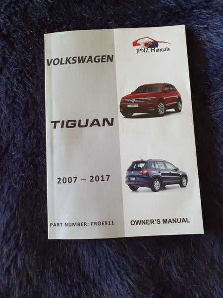 vw tiguan owners manual