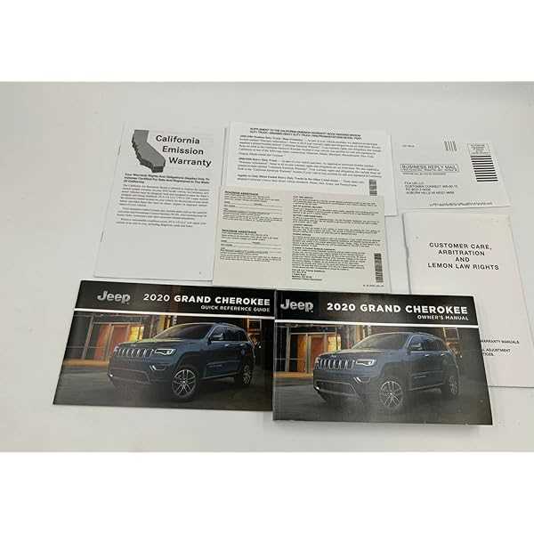 2020 jeep grand cherokee overland owners manual