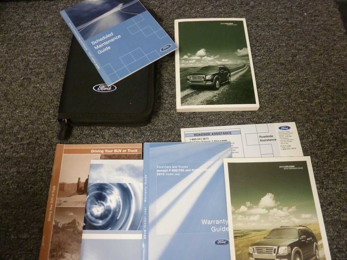 2010 ford explorer owners manual