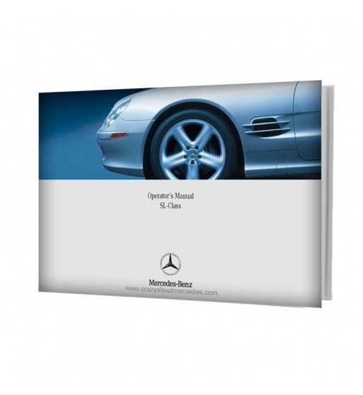 2000 mercedes sl500 owners manual