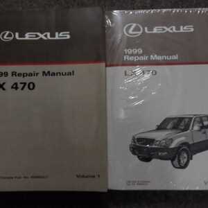 1999 lexus lx470 owners manual