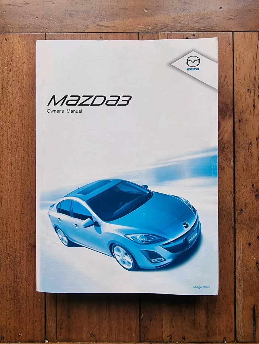 2011 mazdaspeed 3 owners manual