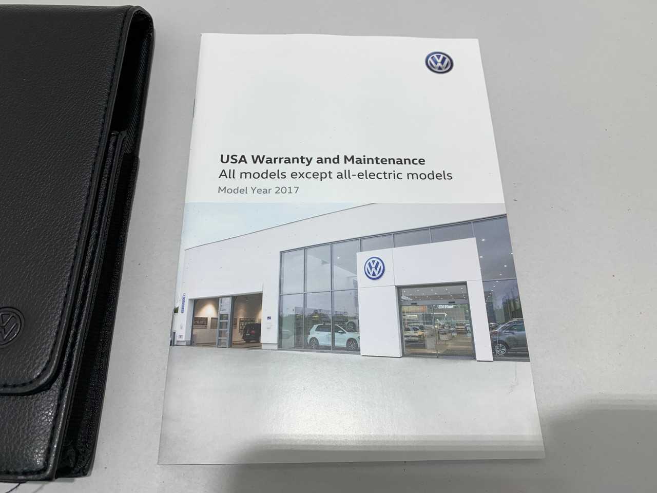 2017 vw passat owners manual