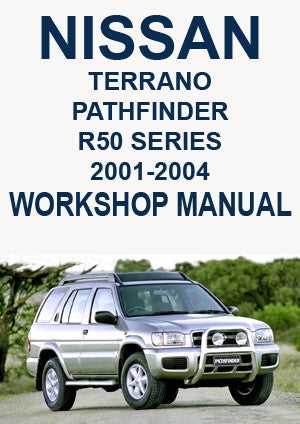 2004 nissan pathfinder owners manual