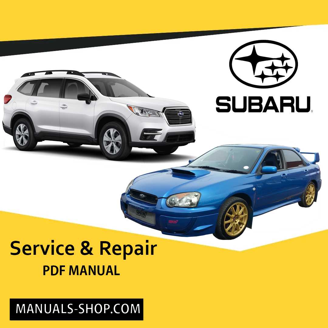 2004 subaru wrx owners manual