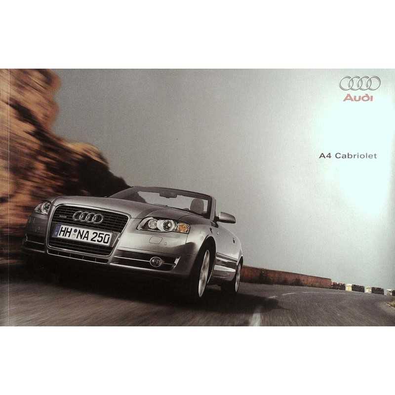 2005 audi a4 cabriolet owners manual