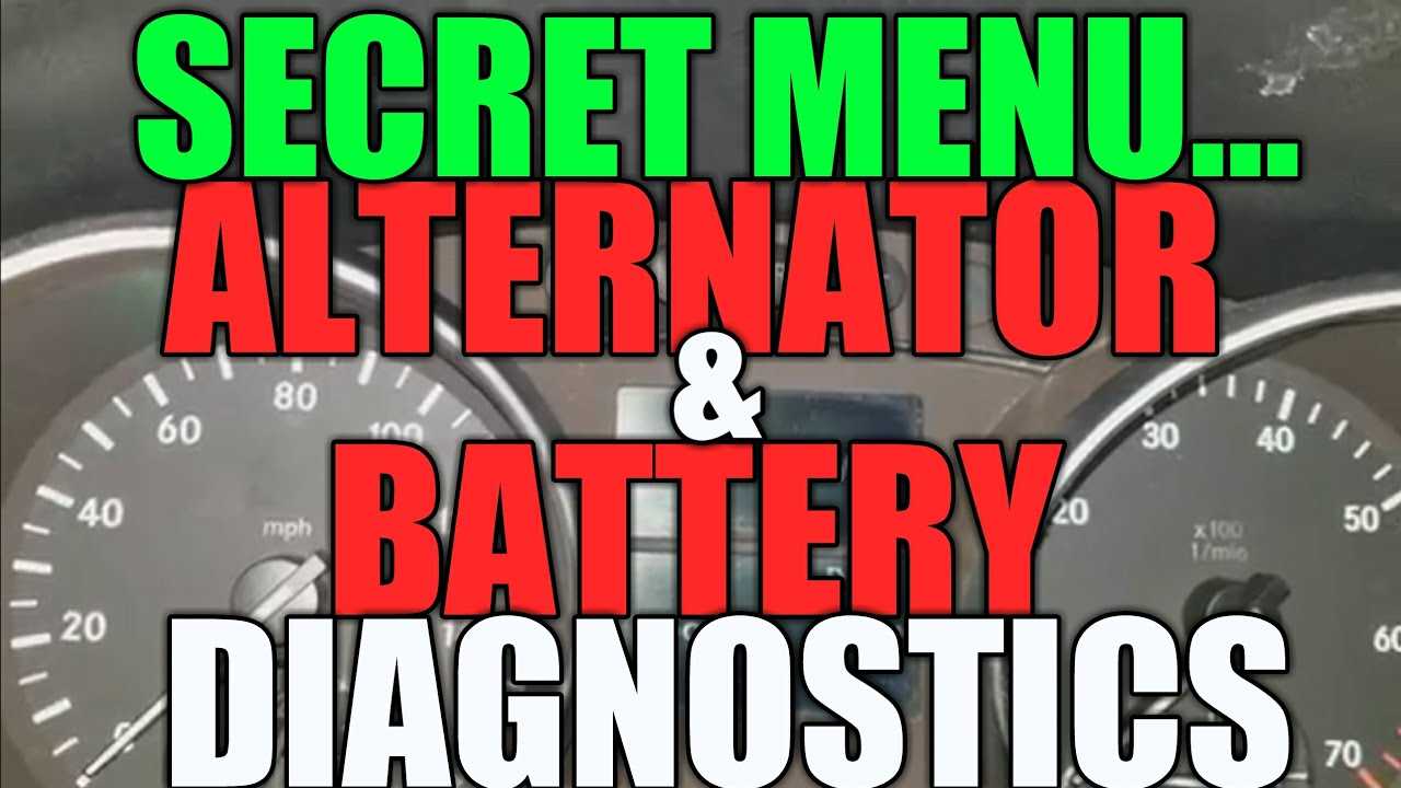 mercedes red battery light see owners manual