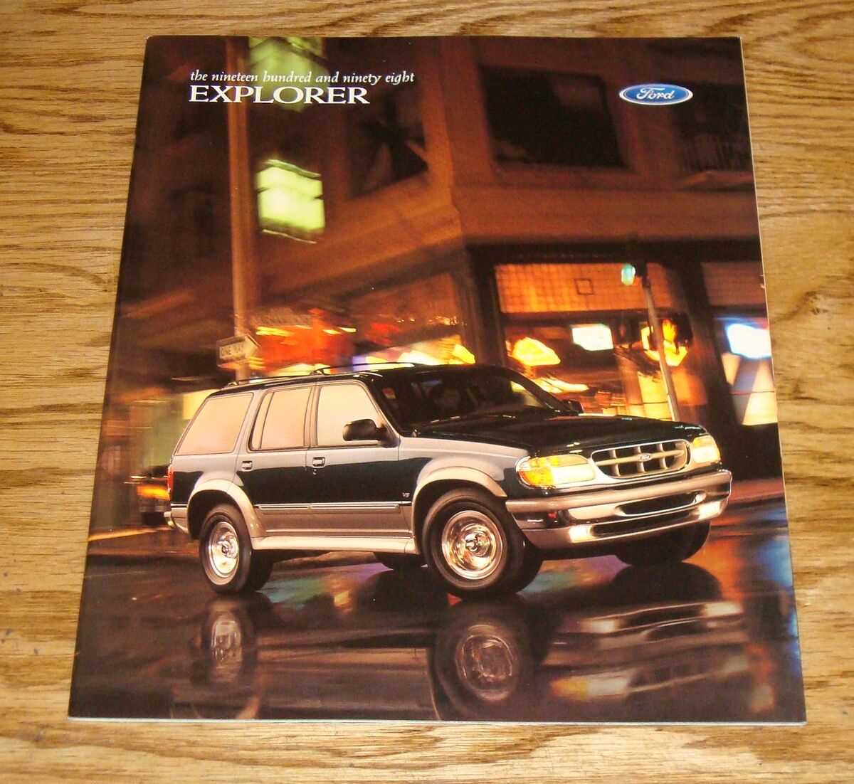 1998 ford explorer xlt owners manual